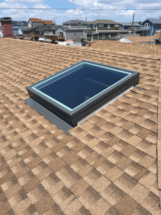 A recent skylight service job in the  area